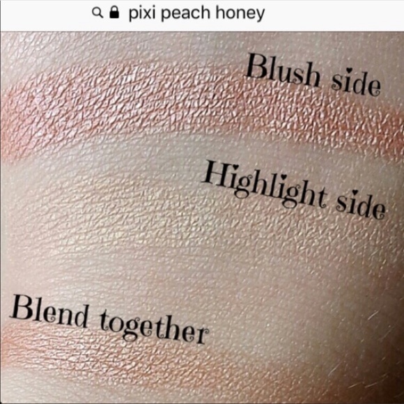 New Pixi Blush Duo! Peach Honey NEVERUSED - Picture 3 of 4